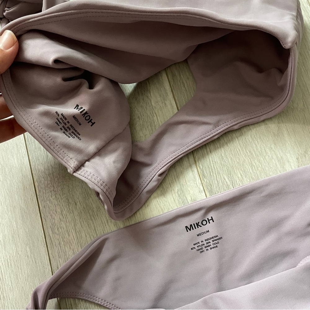 Mikoh Lavender Bikini Set - Picture 4 of 5